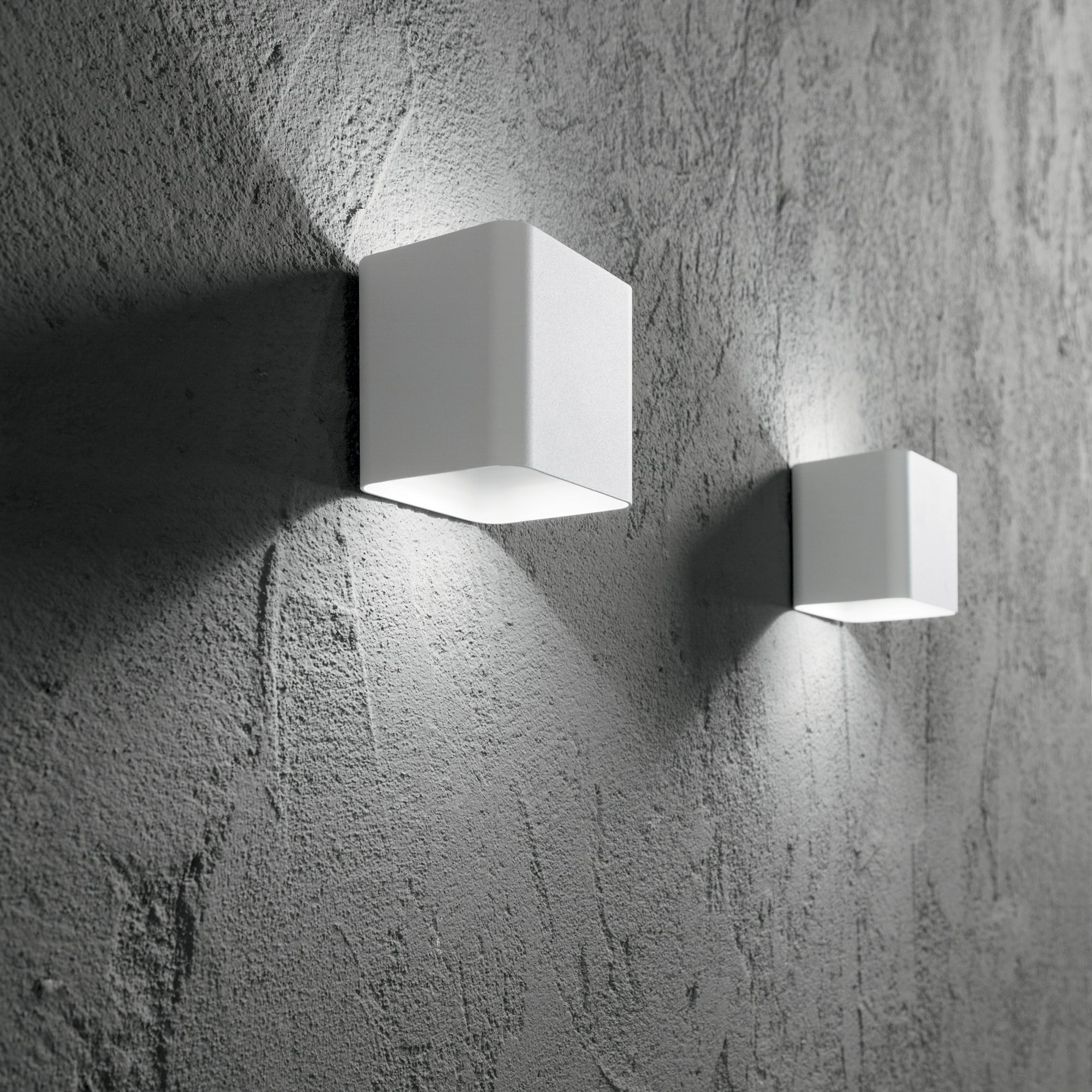 APPLIQUE BIEMISSIONE LED BIOME BIANCA 2X3,5W 840LM CCT IP54 11X11X9,5CM