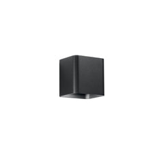 "Applique LED da esterno BIOME in alluminio nero con CCT IP54"