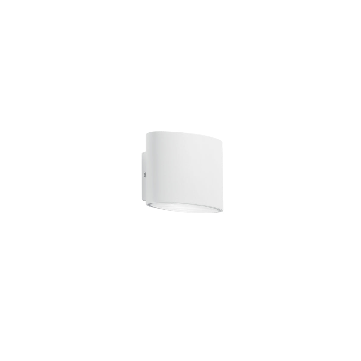 "Applique LED da esterno BOXTER in alluminio bianco con CCT IP44"