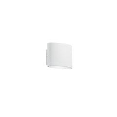 "Applique LED da esterno BOXTER in alluminio bianco con CCT IP44"