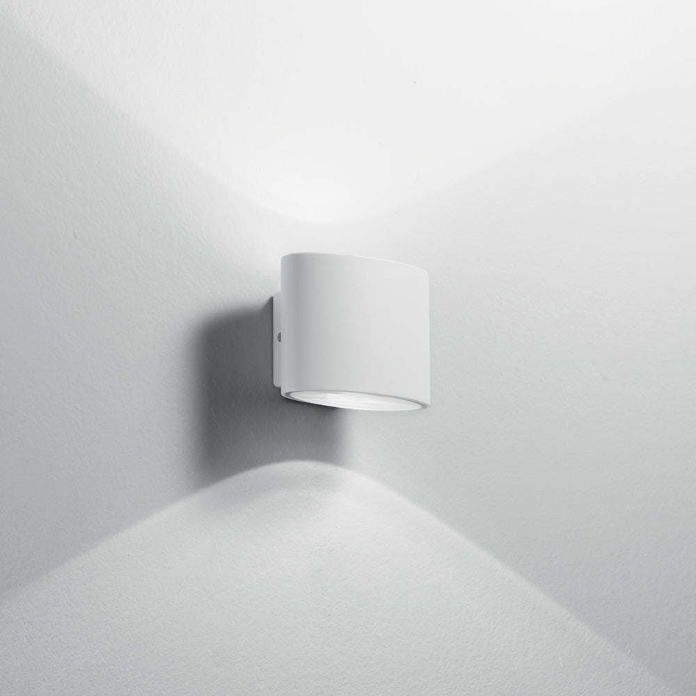 APPLIQUE BIEMISSIONE LED BOXTER BIANCA 2X4W 960LM CCT IP44 12,9X8,5X10CM