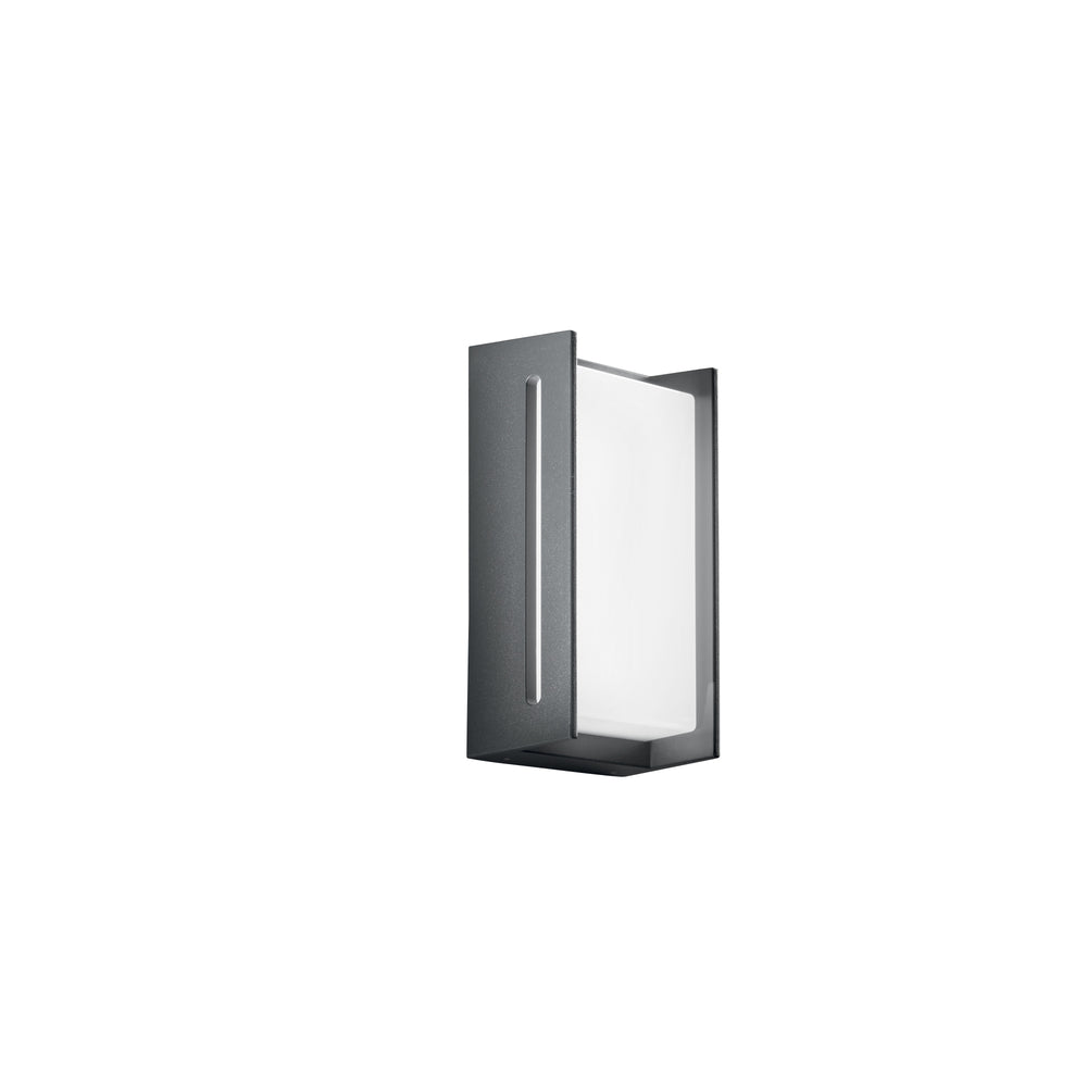 APPLIQUE LED COMPACT ANTRACITE 18W 2260LM CCT IP54 13X8X24CM