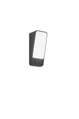 APPLIQUE LED COUPE ANTRACITE IN ALLUMINIO 14W 1950LM 3000K IP65 380X230X305MM