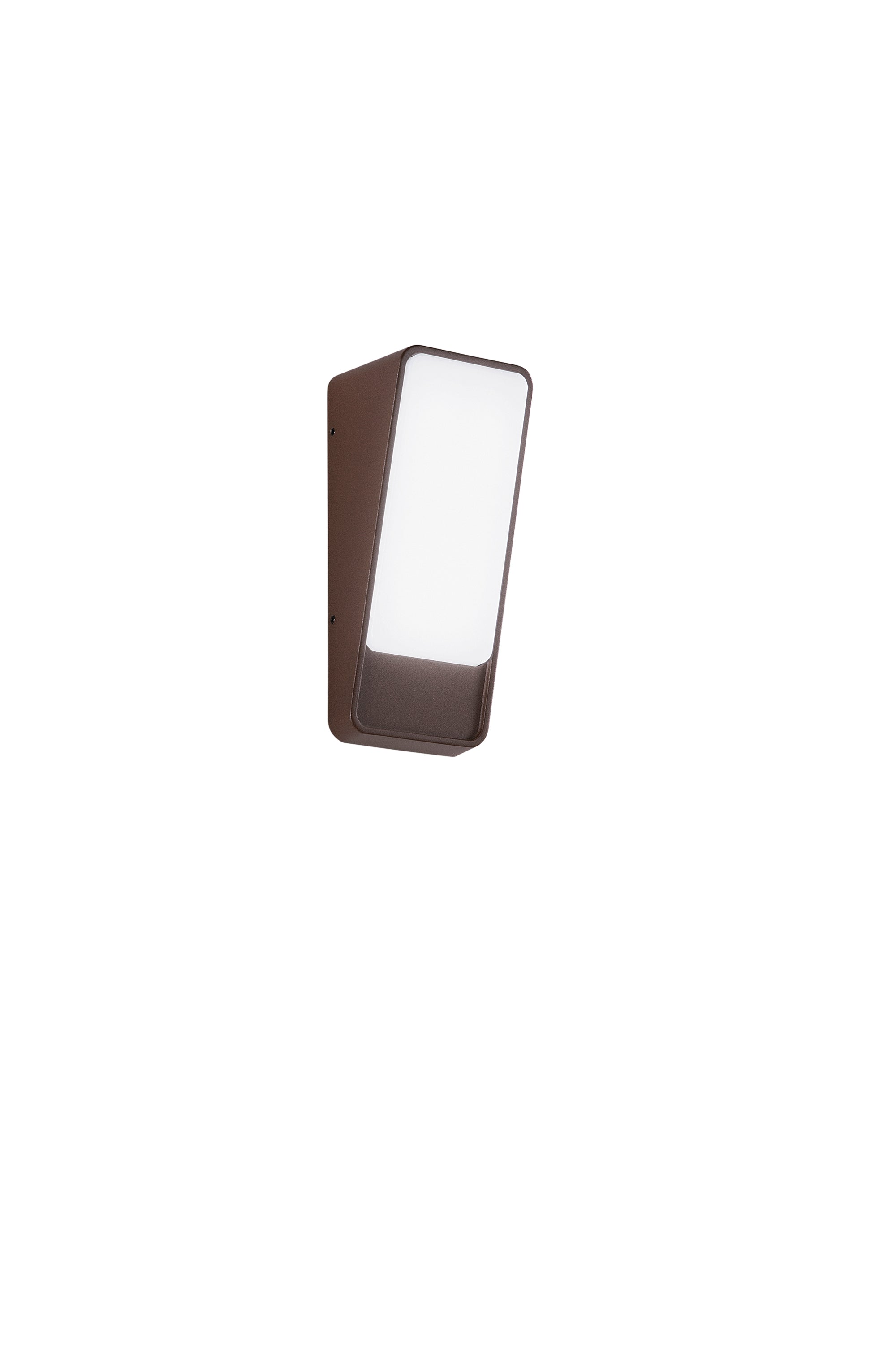 APPLIQUE LED COUPE BRONZO IN ALLUMINIO 14W 1950LM 3000K IP65 380X230X305MM
