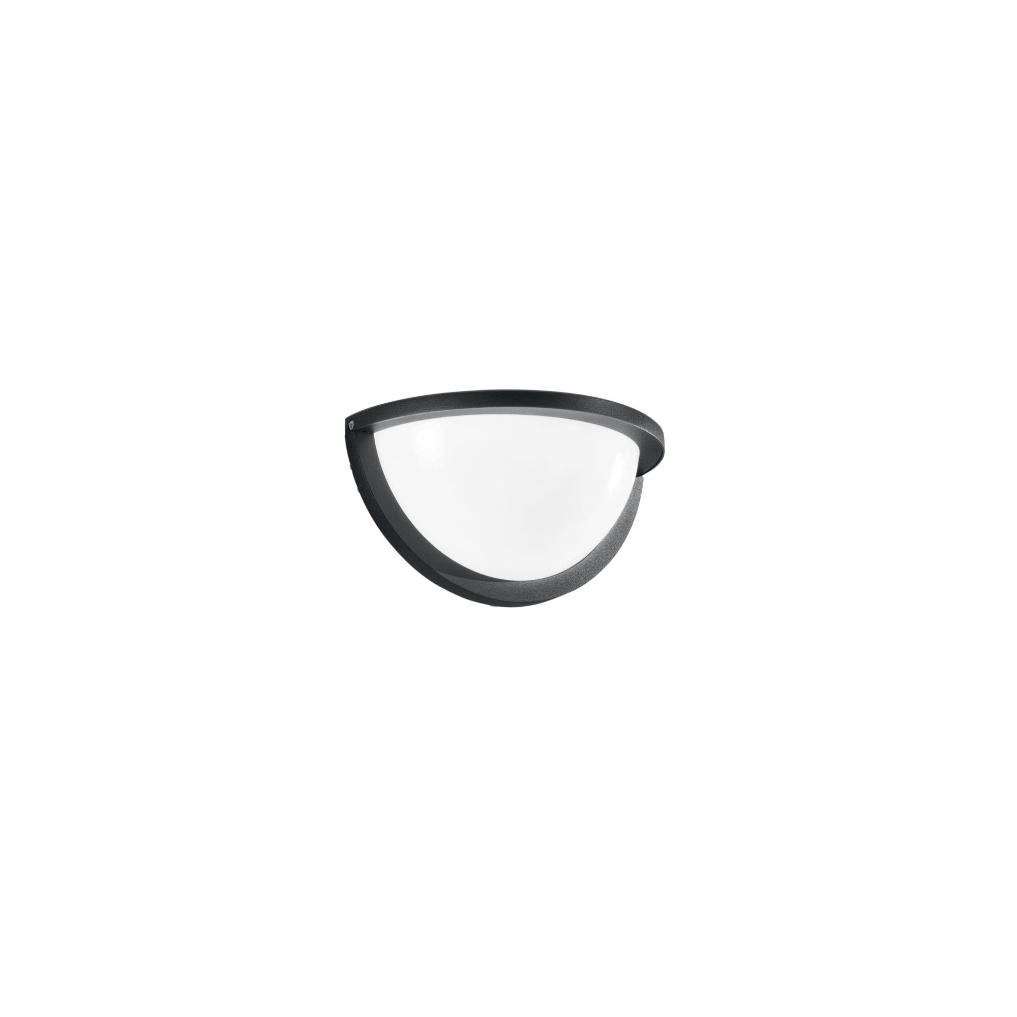 "Applique LED da esterno DETROIT angolare nera 10W con CCT"