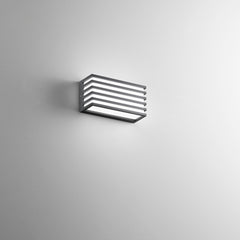 APPLIQUE BIEMISSIONE LED DUKROT ANTRACITE 12W 1440LM CCT IP54 CCT 22X8X11CM