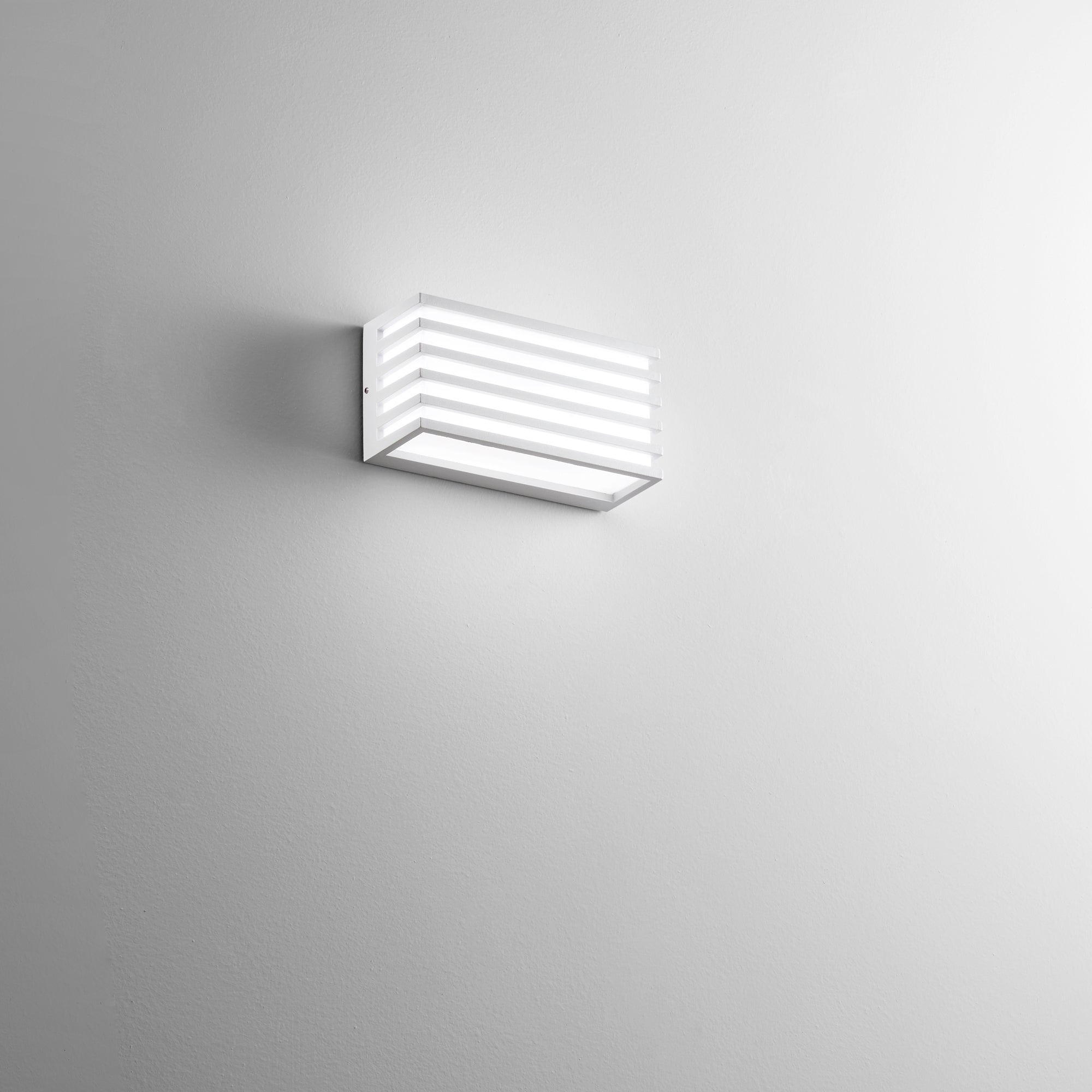 APPLIQUE BIEMISSIONE LED DUKROT BIANCA 12W 1440LM CCT IP54 CCT 22X8X11CM