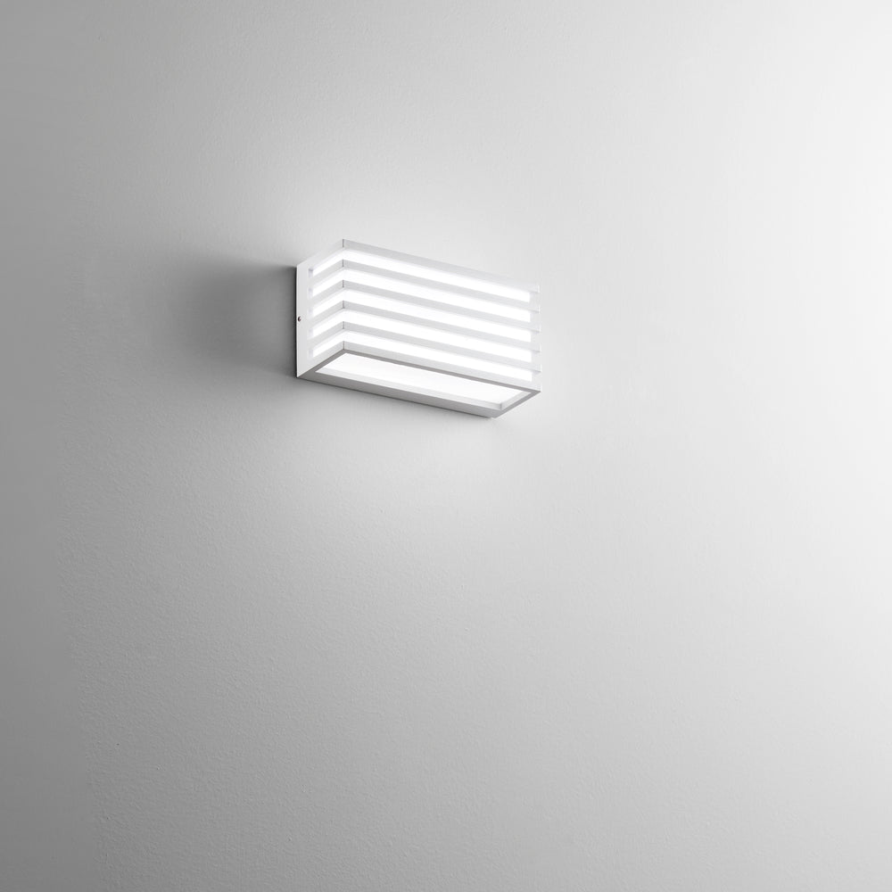 APPLIQUE BIEMISSIONE LED DUKROT BIANCA 12W 1440LM CCT IP54 CCT 22X8X11CM