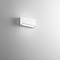 APPLIQUE BIEMISSIONE LED DUKROT BIANCA 12W 1440LM CCT IP54 CCT 22X8X11CM