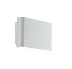 "Applique LED da esterno GAMMA in alluminio bianco con CCT"