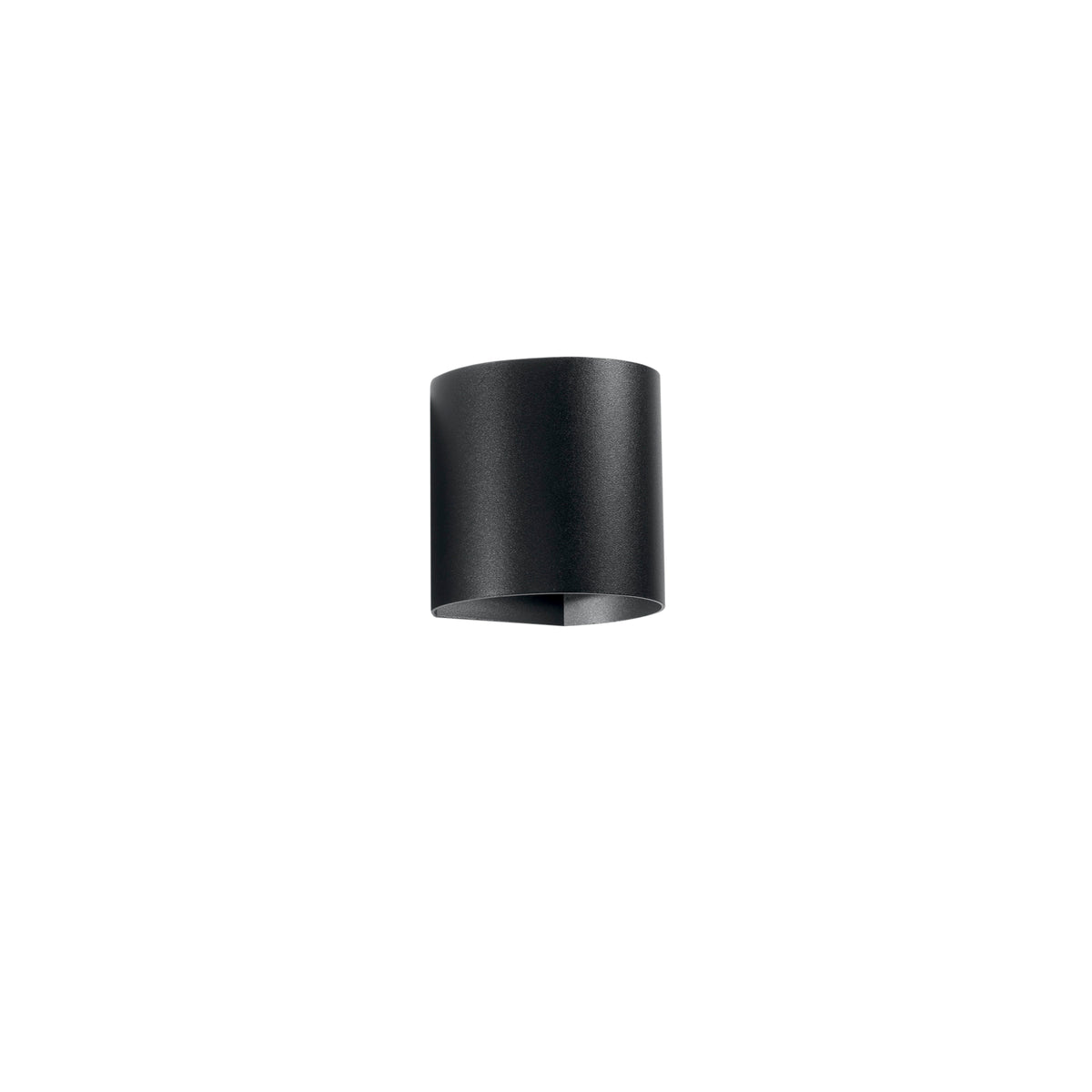 APPLIQUE BIEMISSIONE LED GOLF NERA 2X3,5W 840LM CCT IP54 11X11X9,5CM