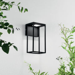 APPLIQUE LED GRIS NERA 12W 1390LM CCT IP54 15X12,6X28CM