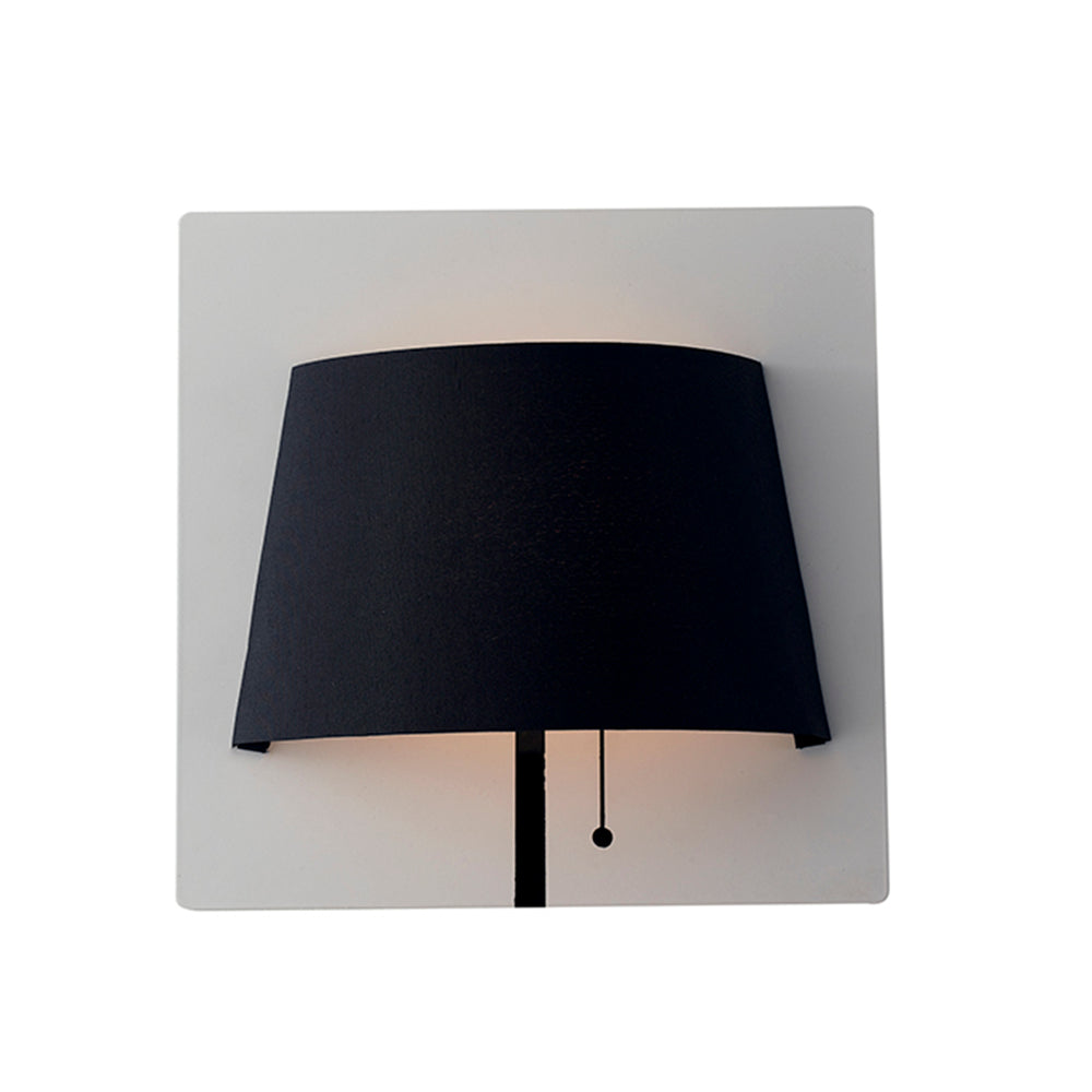 APPLIQUE LED WHAROL NERA 6W 540LM 4000K 25X8,7X25CM