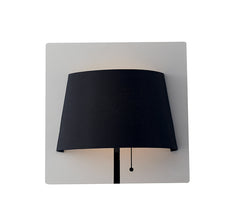 APPLIQUE LED WHAROL NERA 6W 540LM 4000K 25X8,7X25CM