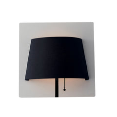 APPLIQUE LED WHAROL NERA 6W 540LM 4000K 25X8,7X25CM