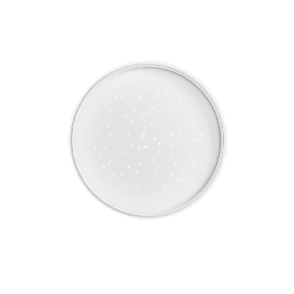 PLAFONIERA LED WISH BIANCA 60W 6600LM CCT+DIMM. CON TELECOMANDO 50X9CM