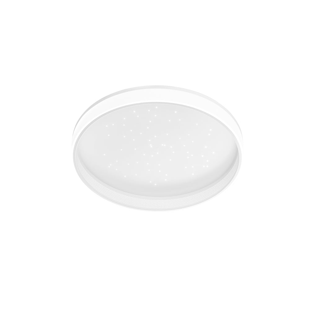 PLAFONIERA LED WISH BIANCA 50W 5500LM CCT+DIMM. CON TELECOMANDO 40X9CM
