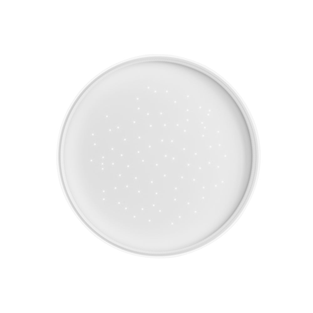 PLAFONIERA LED WISH TONDA BIANCA 75W 8250LM CCT+DIMM CON TELECOMANDO 60X9CM