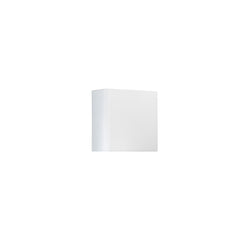 "Applique LED da esterno KLEIN bianca con luce biemissione 2X1W 10cm"