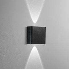 APPLIQUE BIEMISSIONE LED KLEIN NERA 2X1W 200LM CCT IP65 11X4X10CM