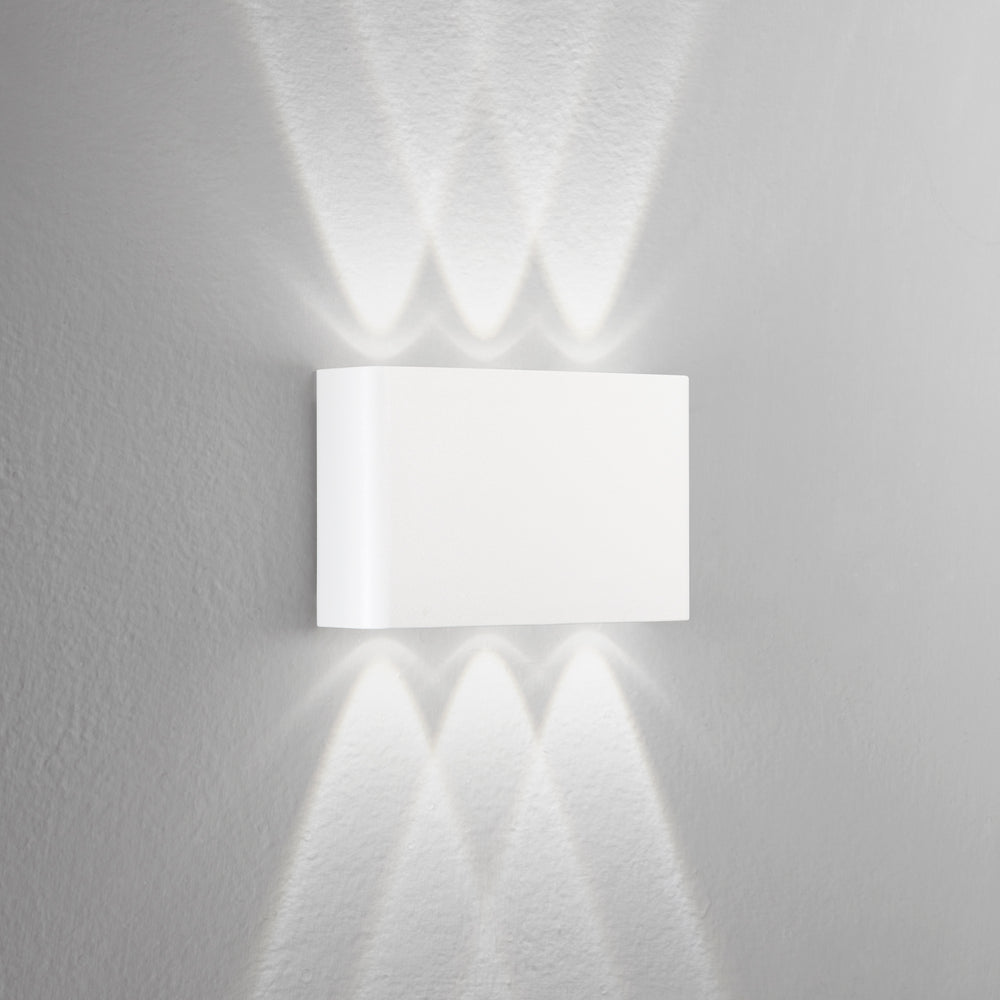 APPLIQUE BIEMISSIONE LED KLEIN BIANCA 6X1W 6W 600LM CCT IP65 16X4X10CM