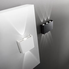 APPLIQUE BIEMISSIONE LED KLEIN NERA 6X1W 600LM CCT IP65 16X4X10CM