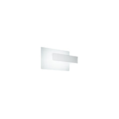 "Applique LED LAMBDA in alluminio bianco 6W 3500K (Luce calda)"