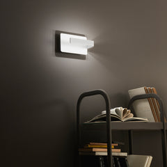 APPLIQUE LED LAMBDA BIANCA 6W 800LM 3500K 20,5X11,5X12CM