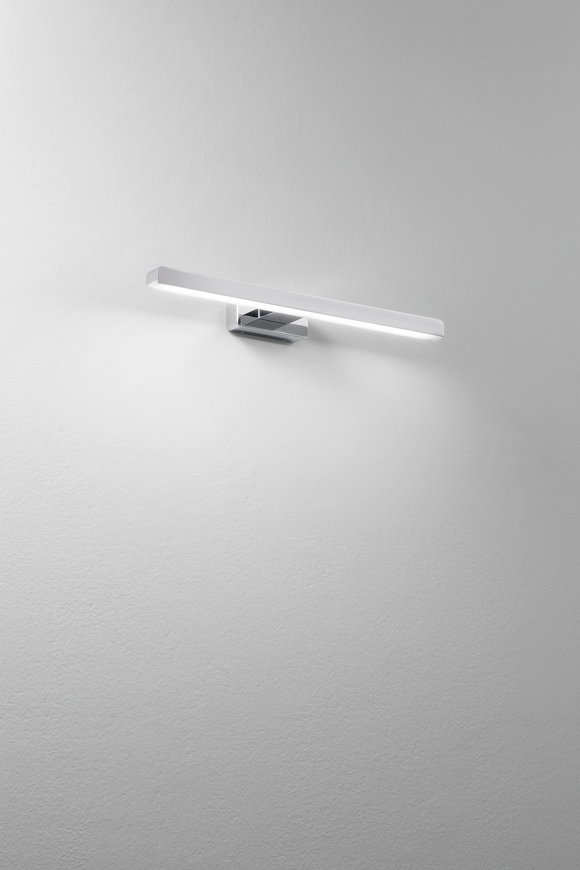PLAFONIERA LED LANCER CROMO IN METALLO 10WDOB 400MM