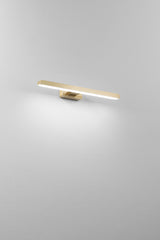 PLAFONIERA LED LANCER ORO SATIN. IN METALLO 10WDOB 400MM