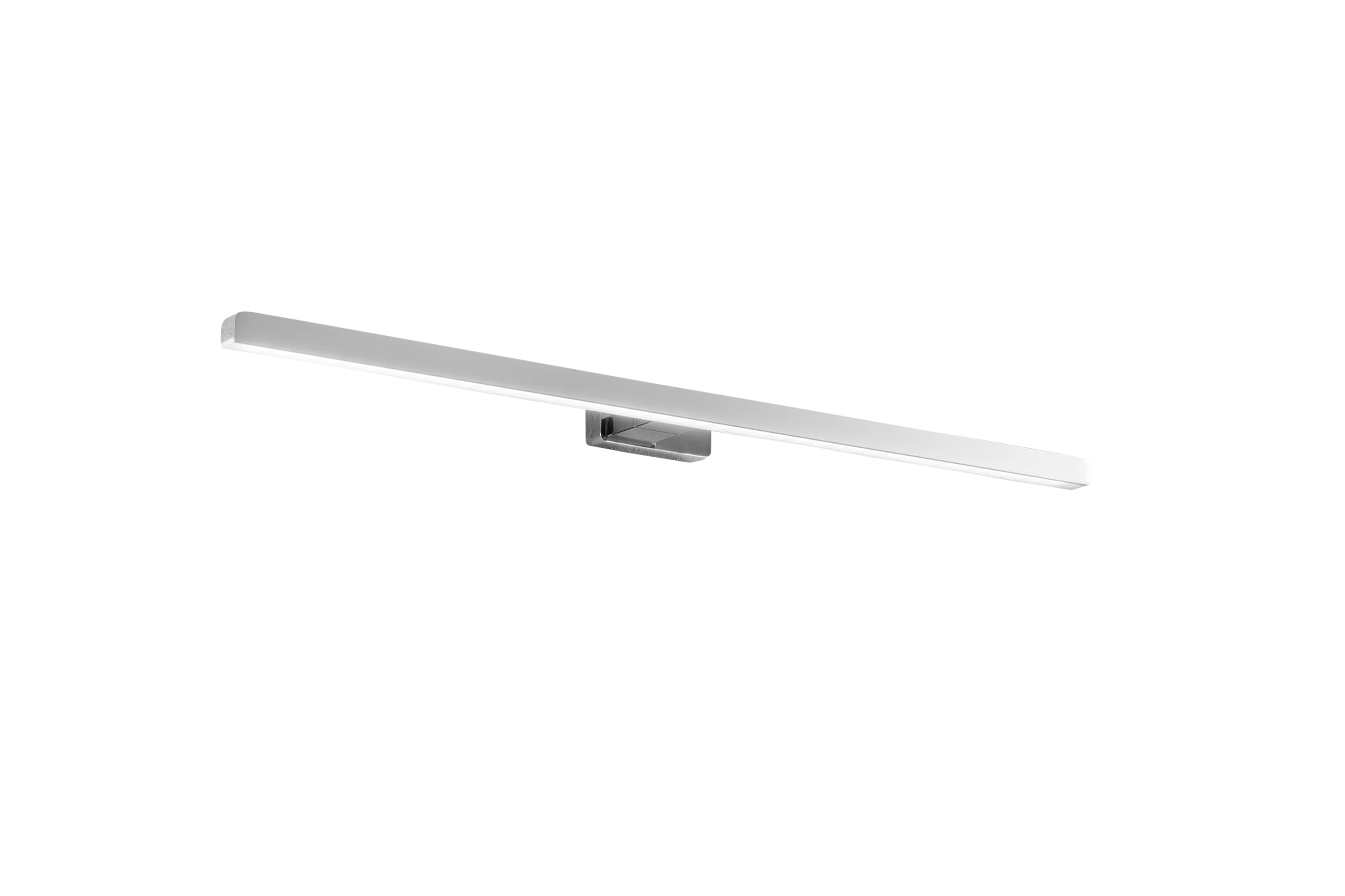 APPLIQUE LED LANCER CROMO FISSAGGIO PARETE/SPECCHIO 13W 1000LM 4000K IP54 75x9x4CM