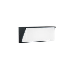 "Applique da esterno LED LUXON angolare in alluminio antracite, CCT"