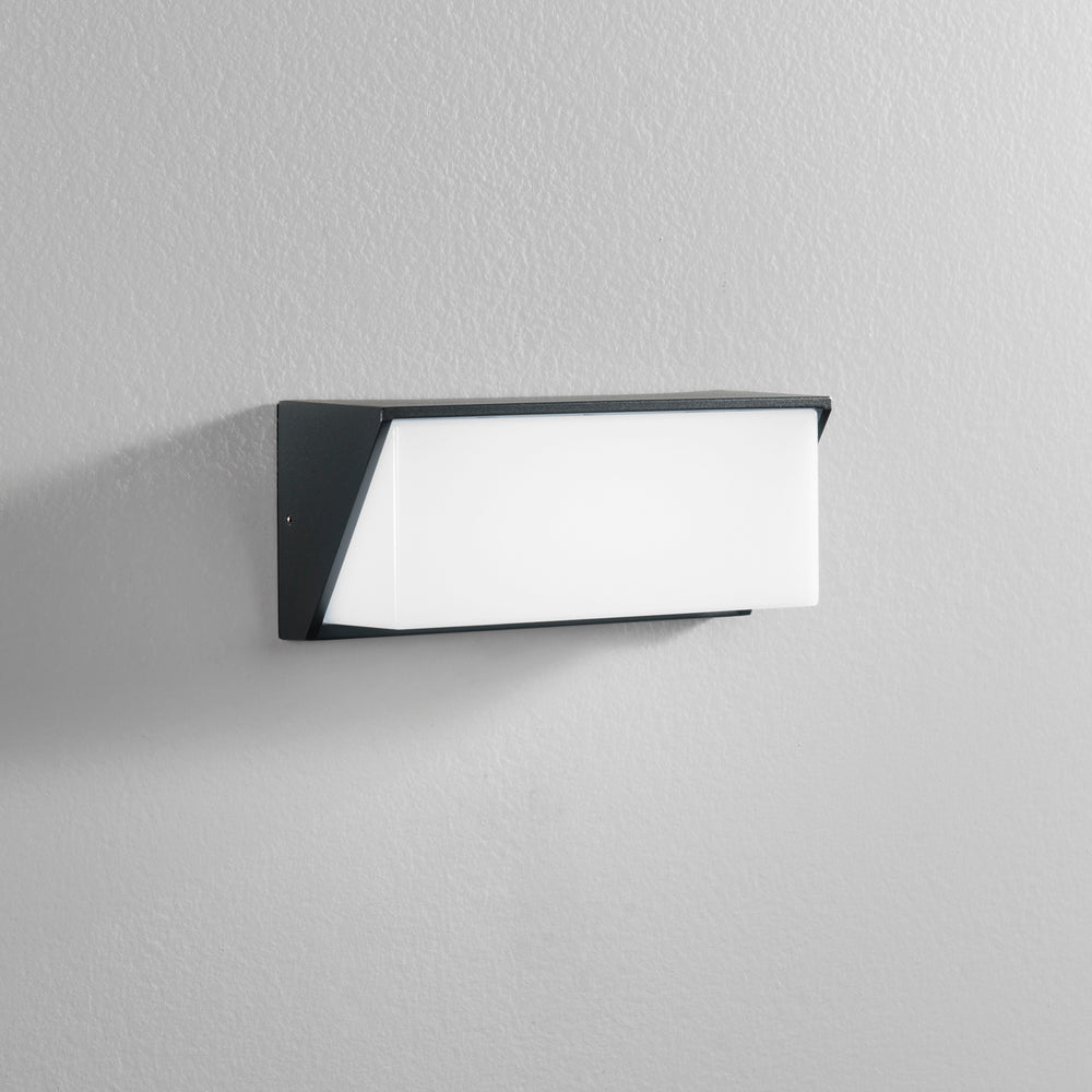 APPLIQUE BIEMISSIONE LED LUXON ANTRACITE 12W 1550LM CCT IP54 25X9,5X11CM