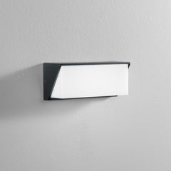 APPLIQUE BIEMISSIONE LED LUXON ANTRACITE 12W 1550LM CCT IP54 25X9,5X11CM