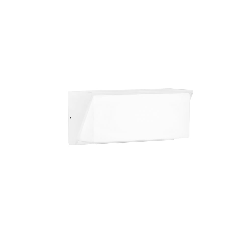 APPLIQUE BIEMISSIONE LED LUXON BIANCA 12W 1550LM CCT IP54 25X9,5X11CM