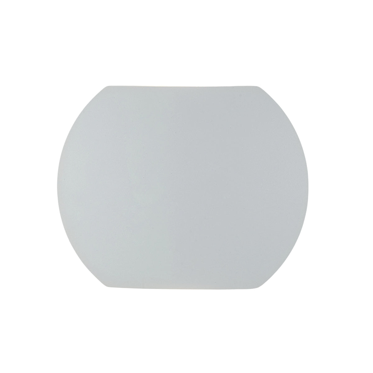 "Applique da esterno LED MIURA ultrasottile in alluminio bianca con luce biemissione, CCT"