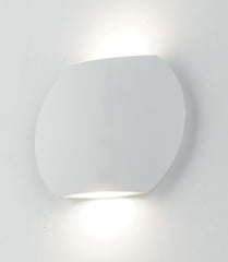 APPLIQUE BIEMISSIONE LED MIURA BIANCA 2X3W 520LM CCT IP54 16X3,5X12,8CM