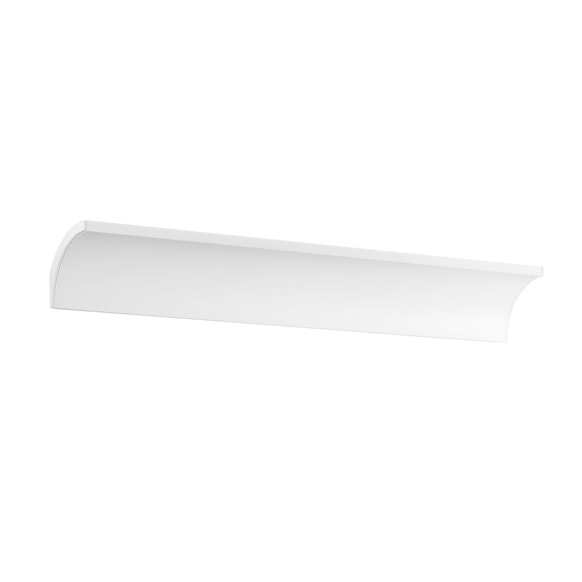 "Applique LED MUSTANG in alluminio bianco 4000K (luce naturale) h 8x60 cm."