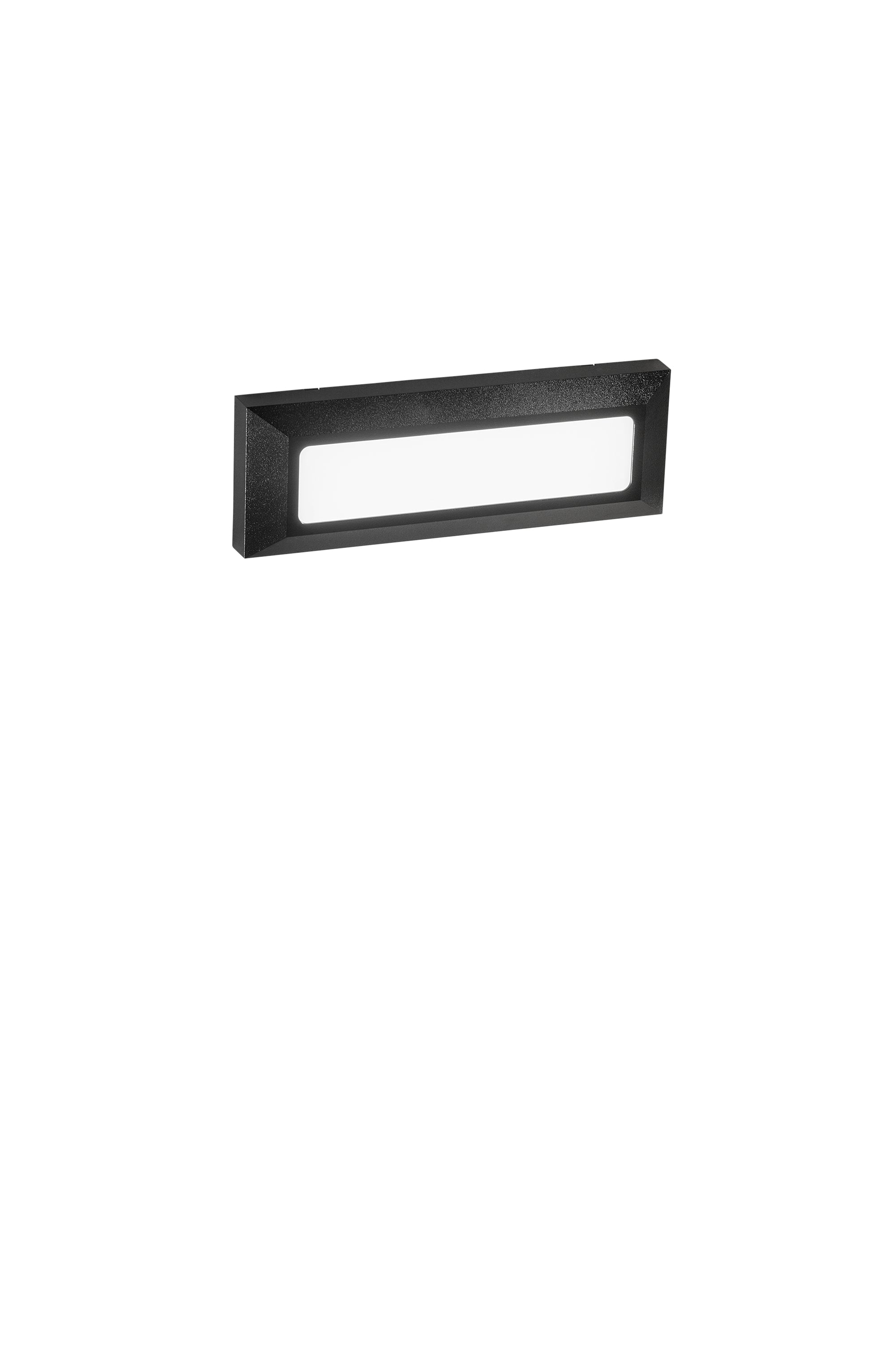 "Applique LED OASIS in alluminio nero con CCT selezionabile"