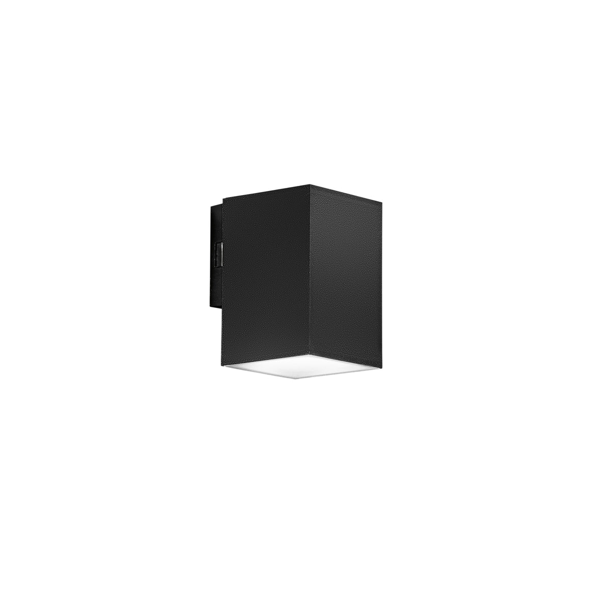 "Applique LED da esterno POLO nera quadrata, resistente alla salsedine, CCT"