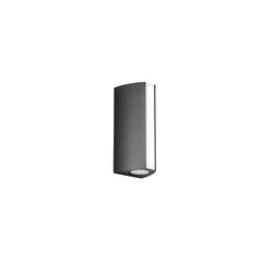 APPLIQUE TRIEMISSIONE LED RAY ANTRACITE 14W 1110+390LM CCT IP54 8,5X7,8X20CM