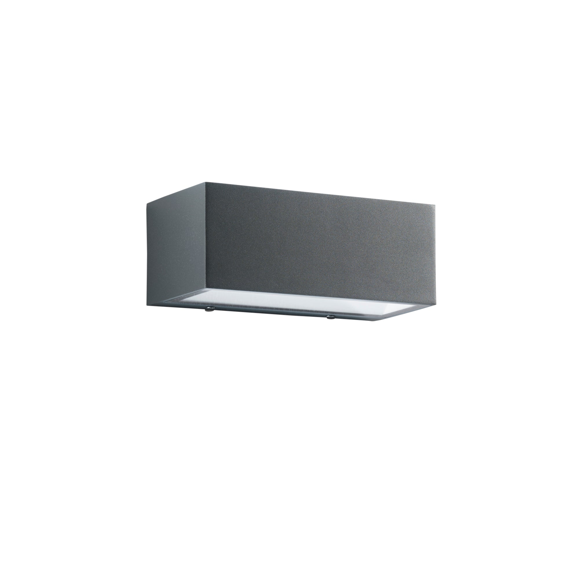"Applique LED da esterno TWIN antracite biemissione con CCT IP54 22cm"