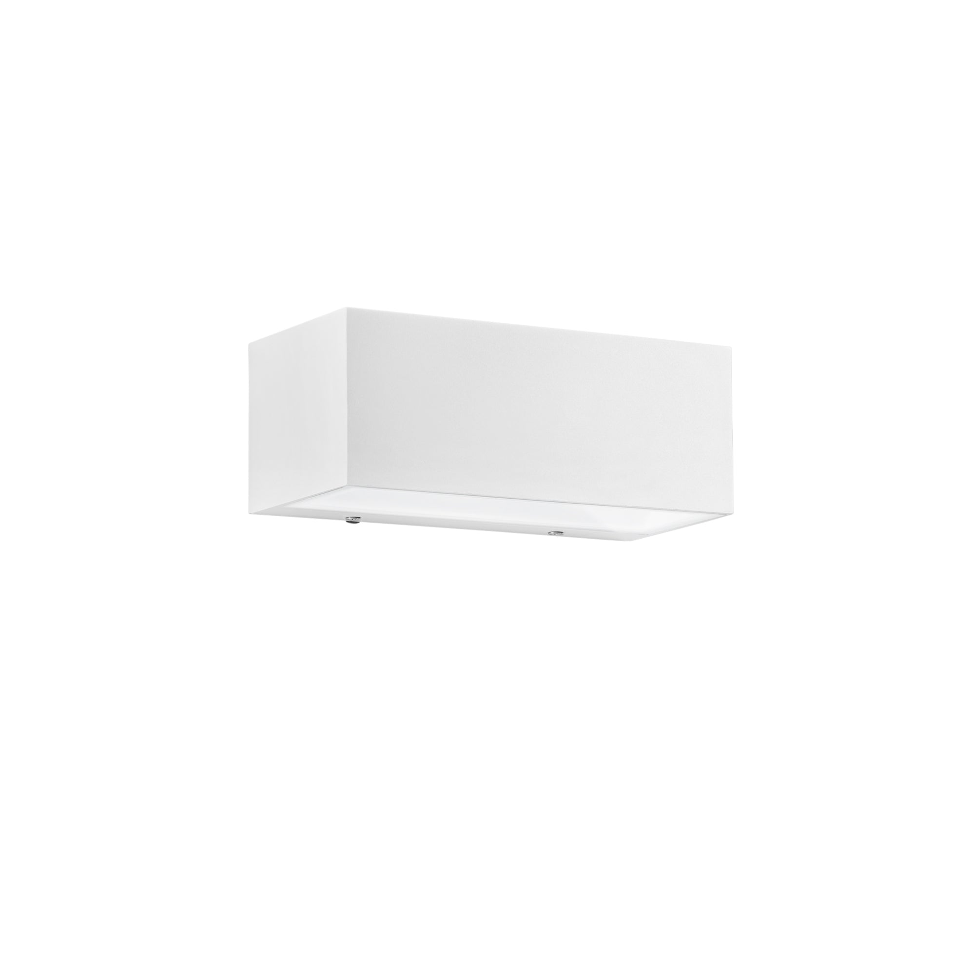 "Applique da esterno LED TWIN bianca biemissione con CCT IP54 22cm"