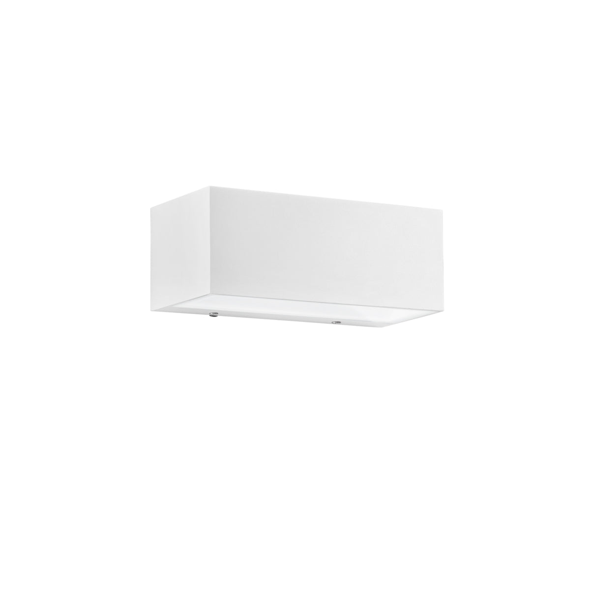 "Applique da esterno LED TWIN bianca biemissione con CCT IP54 22cm"