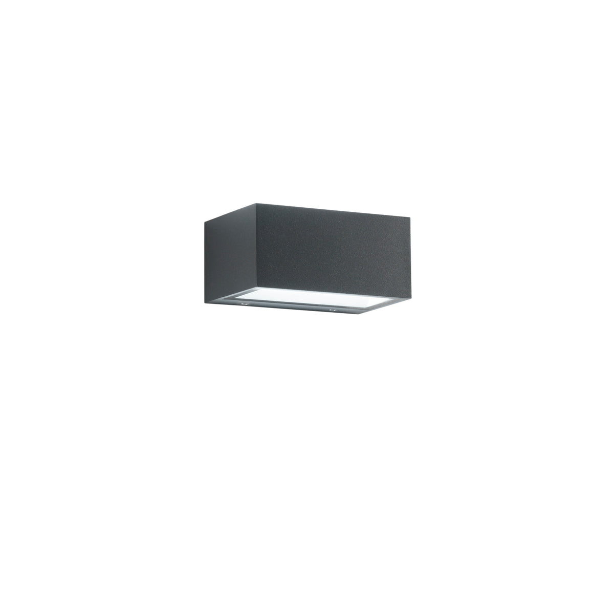 APPLIQUE BIEMISSIONE LED TWIN ANTRACITE 12W 1500LM CCT IP54 6,5X8,9X14CM