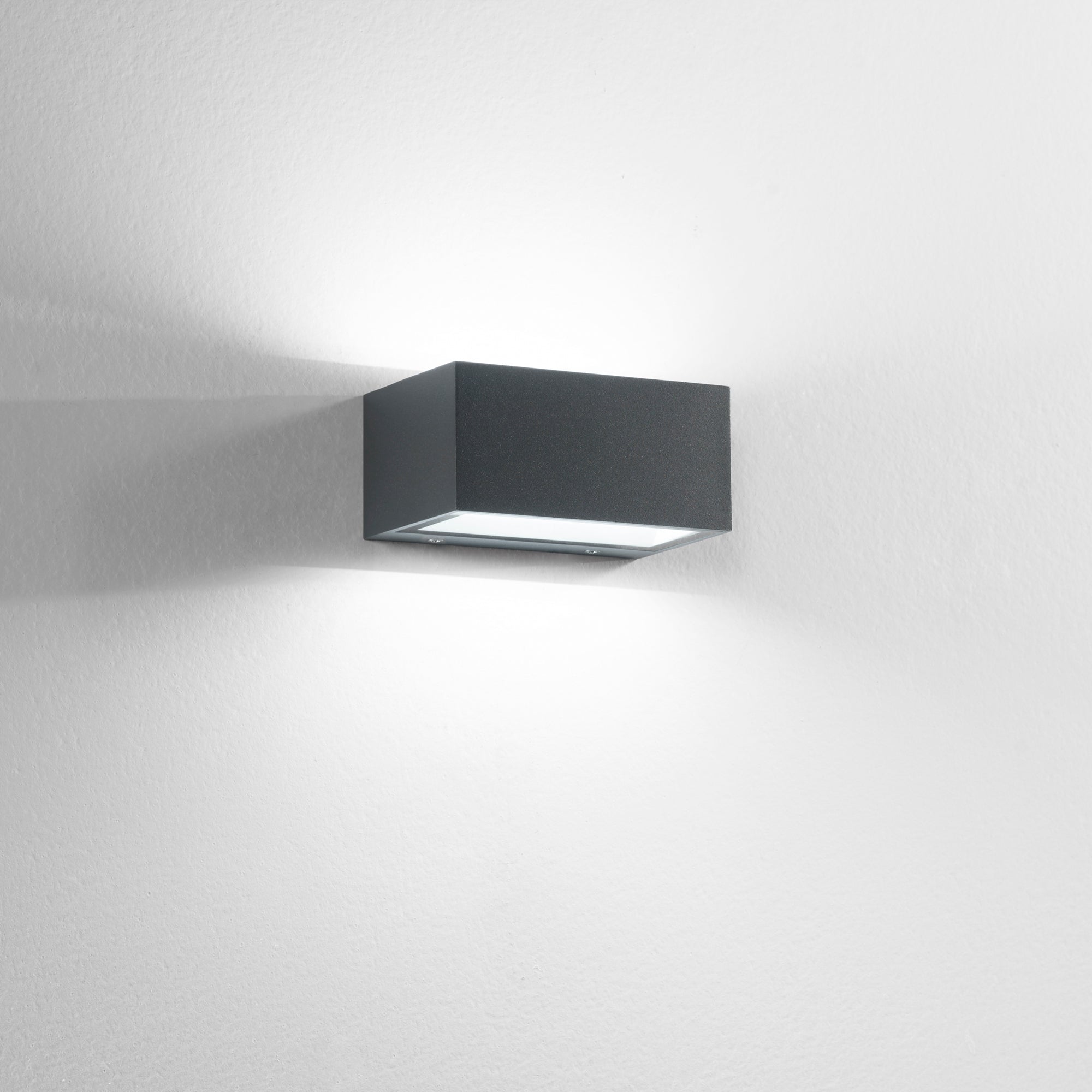 APPLIQUE BIEMISSIONE LED TWIN ANTRACITE 12W 1500LM CCT IP54 6,5X8,9X14CM
