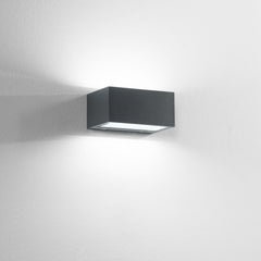 APPLIQUE BIEMISSIONE LED TWIN ANTRACITE 12W 1500LM CCT IP54 6,5X8,9X14CM