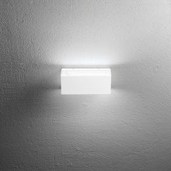 APPLIQUE BIEMISSIONE LED TWIN BIANCA 12W 1500LM CCT IP54 6,5X8,9X14CM