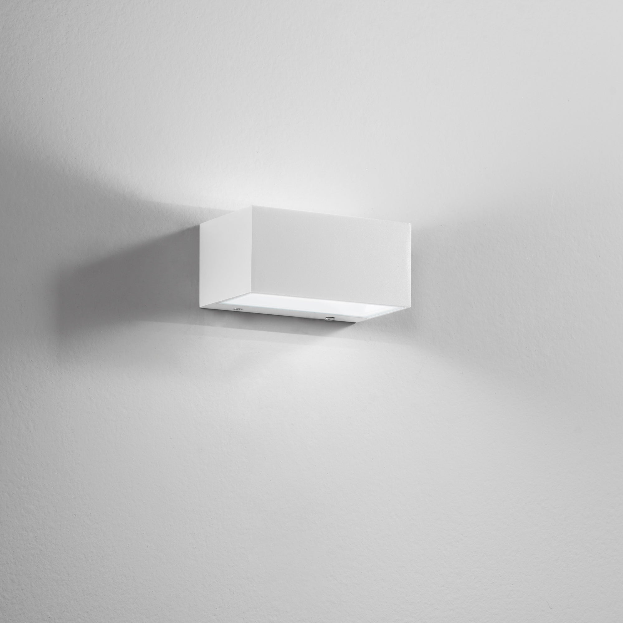 APPLIQUE BIEMISSIONE LED TWIN BIANCA 12W 1500LM CCT IP54 6,5X8,9X14CM