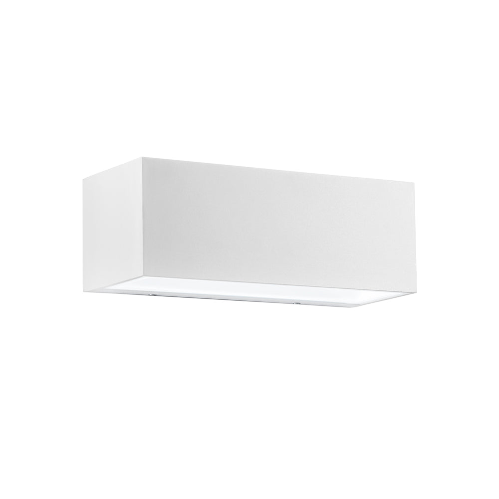 APPLIQUE BIEMISSIONE LED TWIN BIANCA 35W 4260LM CCT IP54 30X10,8X12CM
